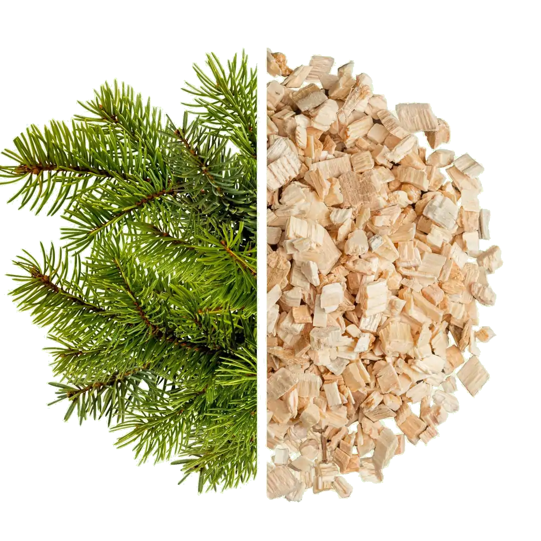 JRS RÄUCHERGOLD smrča (Spruce) — grančice i drvna sečka